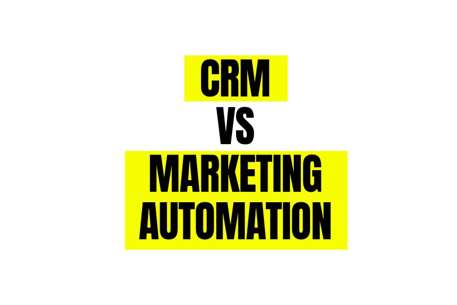 CRM vs Marketing Automation